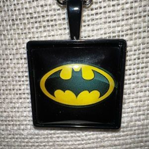 COPY - • BATMAN superhero pendant Necklace •
